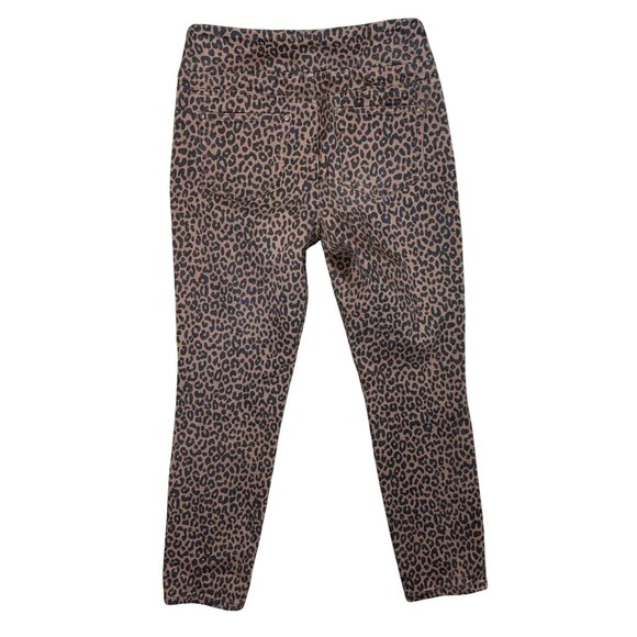 (5 for $25) belle Kim Gravel Pull On Jeggings in Animal Print Size 10 - Picture 4 of 8
